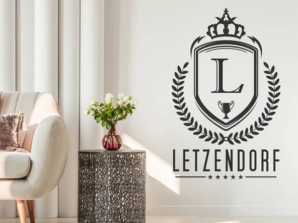 Wandtattoo Letzendorf Wappen