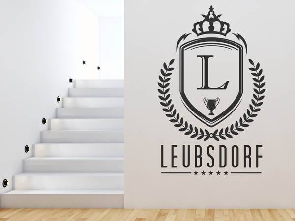 Wandtattoo Leubsdorf Wappen