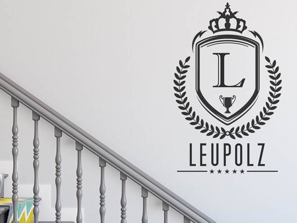 Wandtattoo Leupolz Wappen