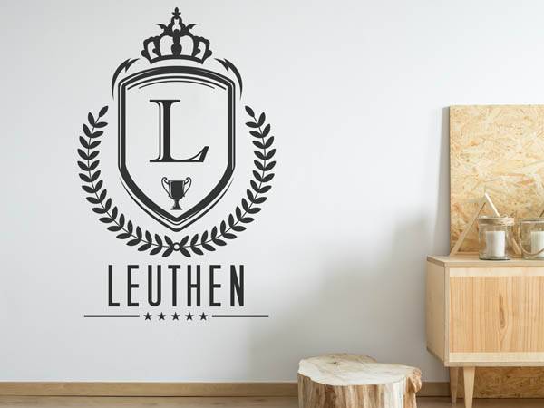 Wandtattoo Leuthen Wappen