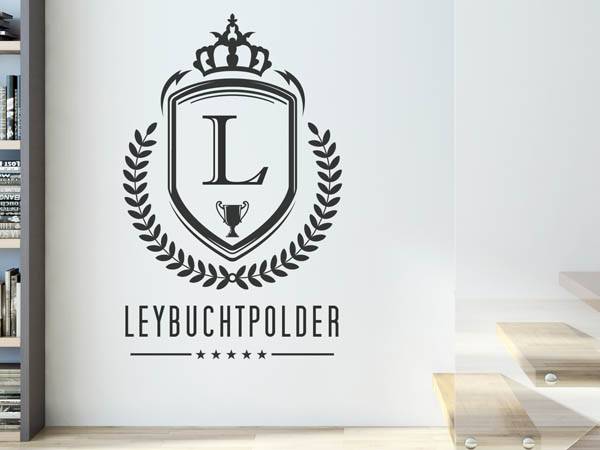 Wandtattoo Leybuchtpolder Wappen