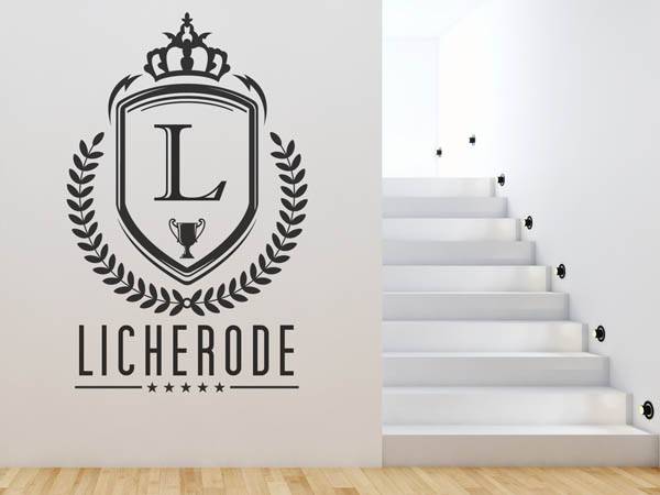 Wandtattoo Licherode Wappen