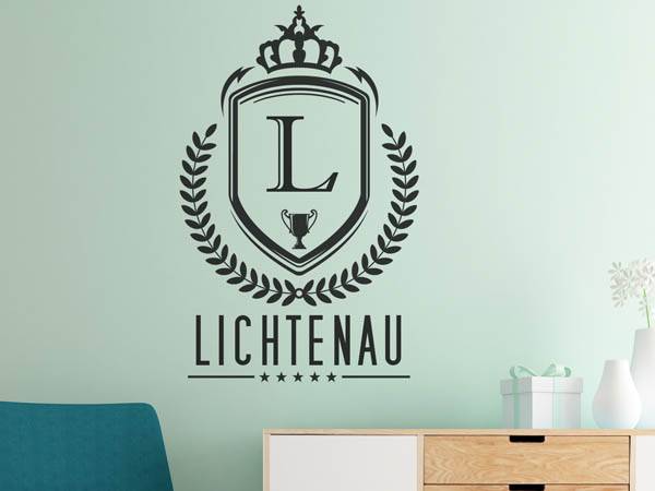 Wandtattoo Lichtenau Wappen