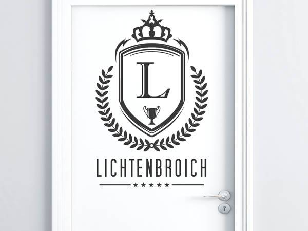 Wandtattoo Lichtenbroich Wappen