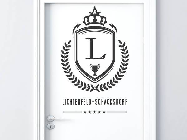 Wandtattoo Lichterfeld-Schacksdorf Wappen