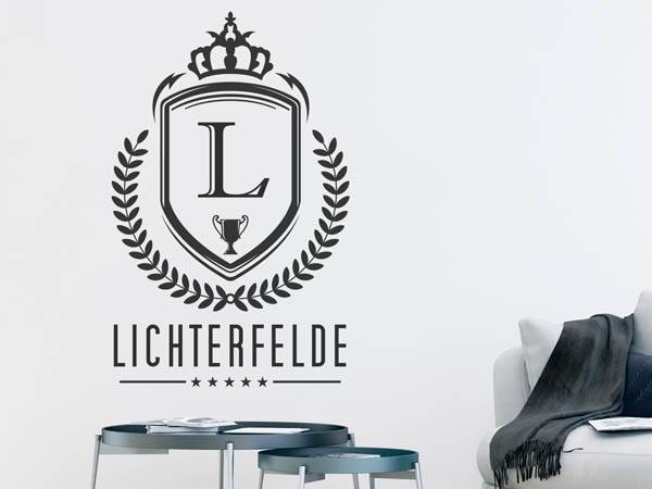 Wandtattoo Lichterfelde Wappen