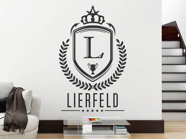 Wandtattoo Lierfeld Wappen