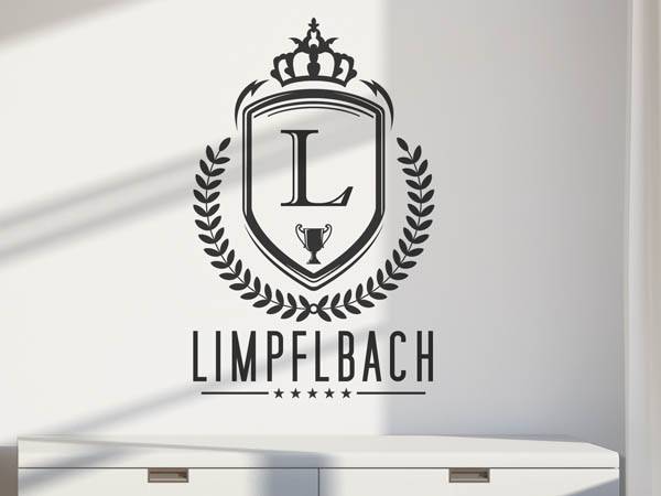 Wandtattoo Limpflbach Wappen