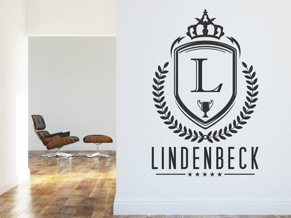 Wandtattoo Lindenbeck Wappen
