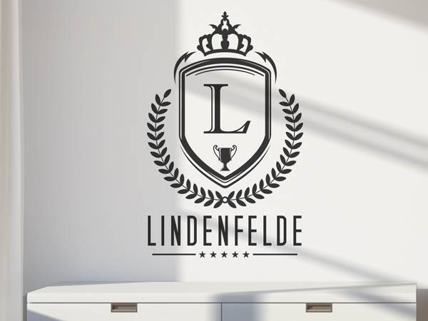 Wandtattoo Lindenfelde Wappen