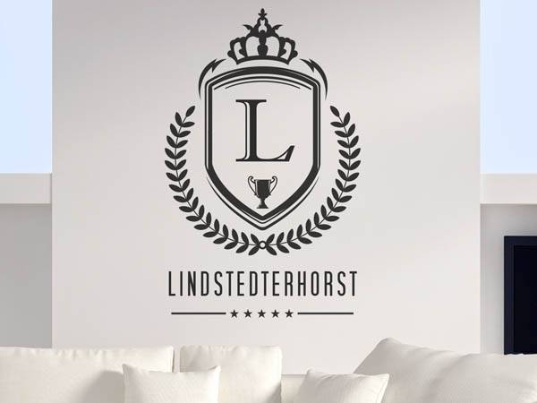 Wandtattoo Lindstedterhorst Wappen