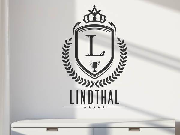 Wandtattoo Lindthal Wappen