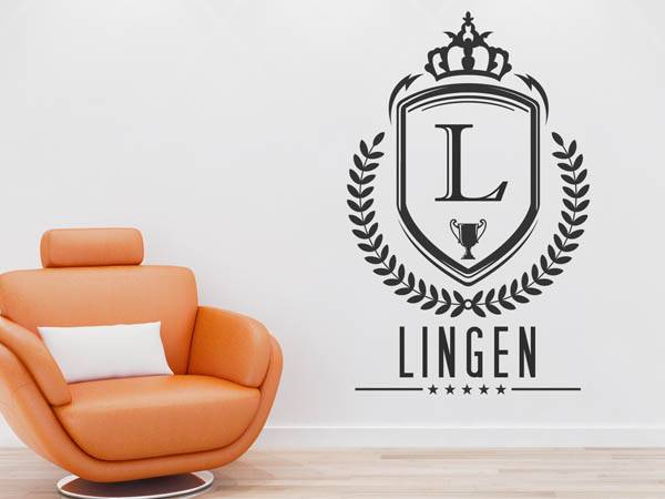 Wandtattoo Lingen Wappen
