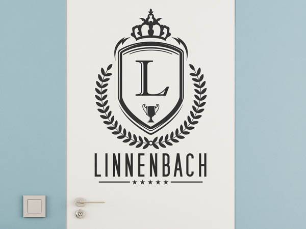 Wandtattoo Linnenbach Wappen