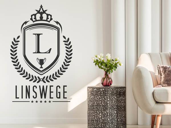 Wandtattoo Linswege Wappen