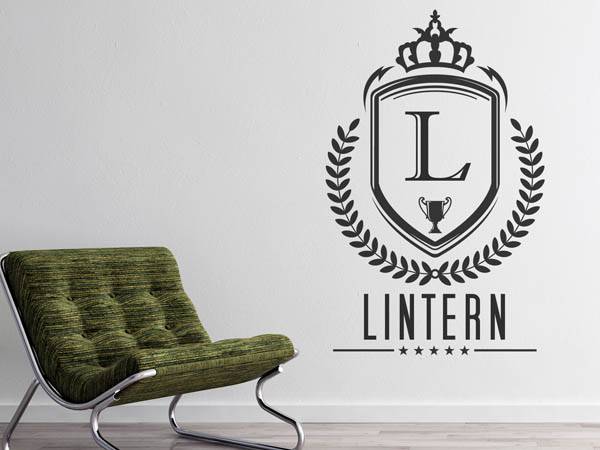 Wandtattoo Lintern Wappen