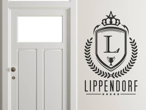 Wandtattoo Lippendorf Wappen