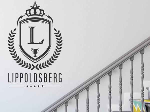 Wandtattoo Lippoldsberg Wappen