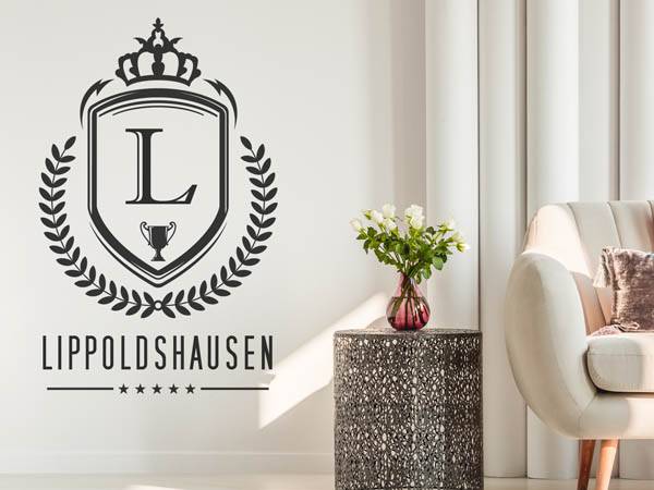 Wandtattoo Lippoldshausen Wappen