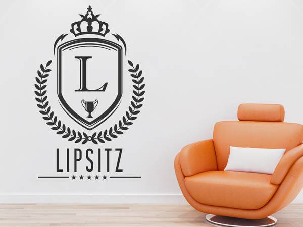 Wandtattoo Lipsitz Wappen