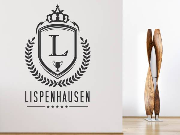 Wandtattoo Lispenhausen Wappen