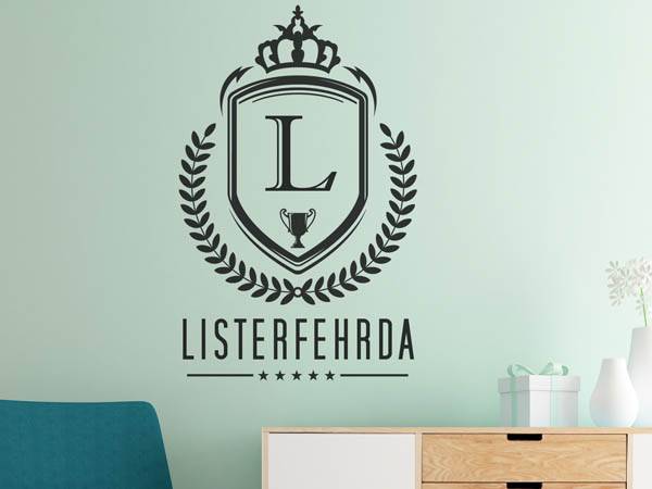 Wandtattoo Listerfehrda Wappen