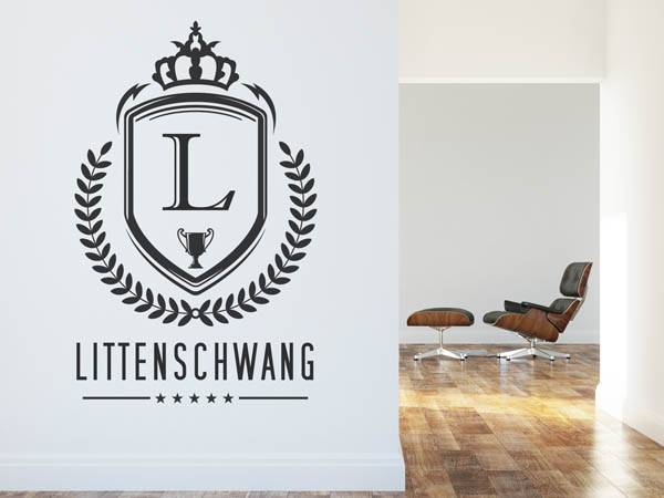 Wandtattoo Littenschwang Wappen