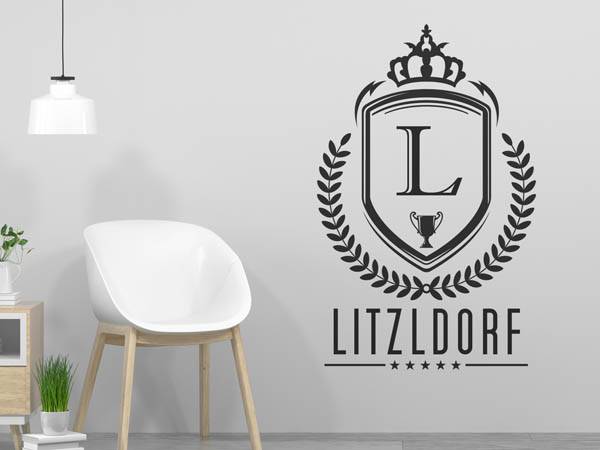 Wandtattoo Litzldorf Wappen