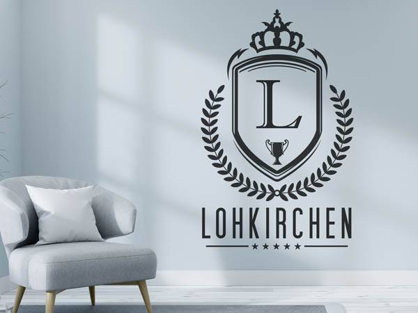 Wandtattoo Lohkirchen Wappen