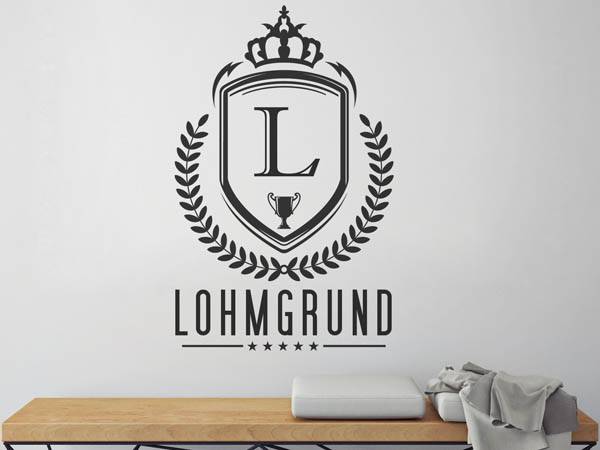 Wandtattoo Lohmgrund Wappen