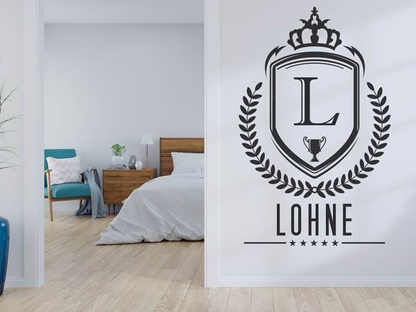 Wandtattoo Lohne Wappen