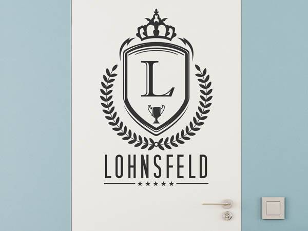 Wandtattoo Lohnsfeld Wappen