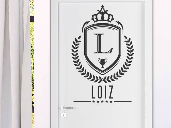 Wandtattoo Loiz Wappen