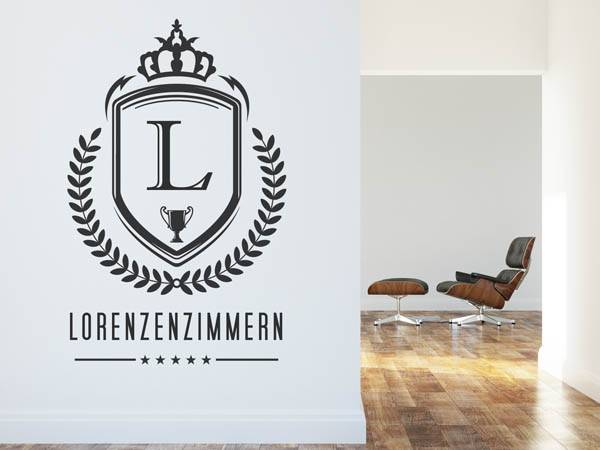 Wandtattoo Lorenzenzimmern Wappen