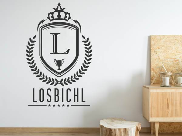 Wandtattoo Losbichl Wappen