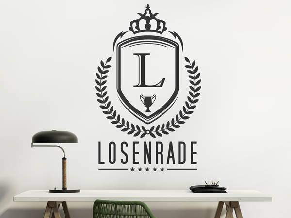 Wandtattoo Losenrade Wappen