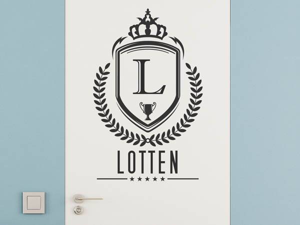 Wandtattoo Lotten Wappen