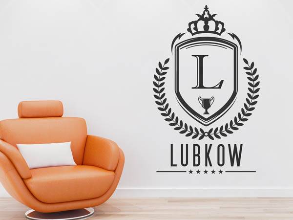Wandtattoo Lubkow Wappen