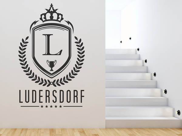 Wandtattoo Ludersdorf Wappen