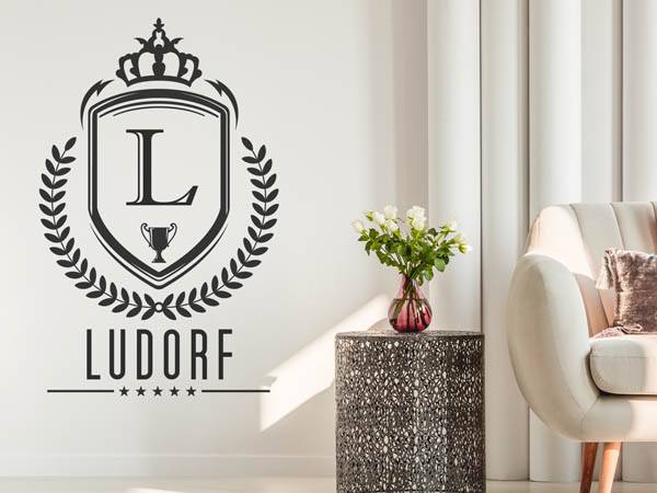 Wandtattoo Ludorf Wappen