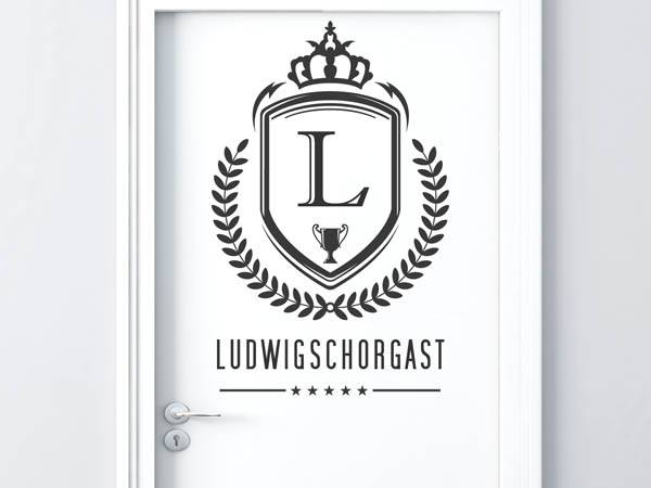 Wandtattoo Ludwigschorgast Wappen