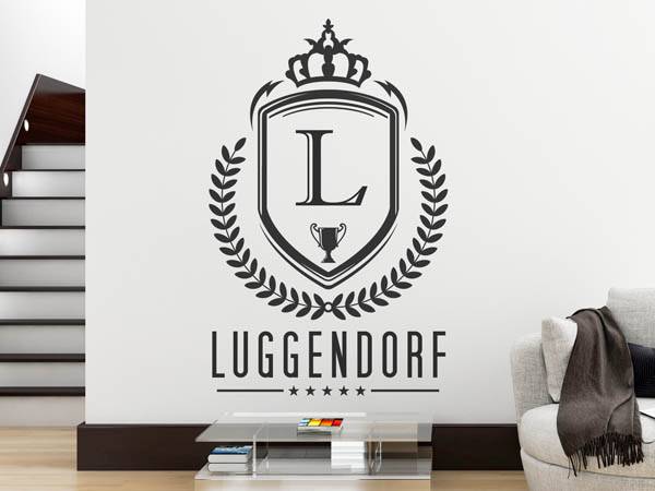 Wandtattoo Luggendorf Wappen