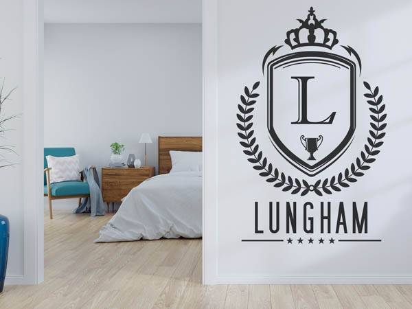 Wandtattoo Lungham Wappen