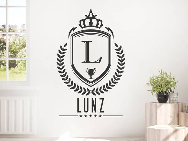Wandtattoo Lunz Wappen