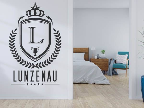 Wandtattoo Lunzenau Wappen