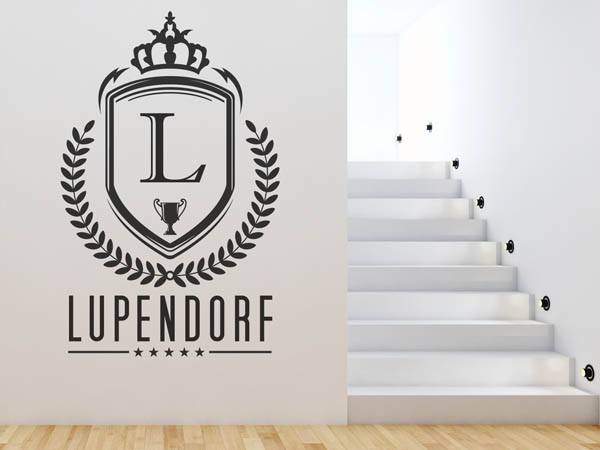 Wandtattoo Lupendorf Wappen