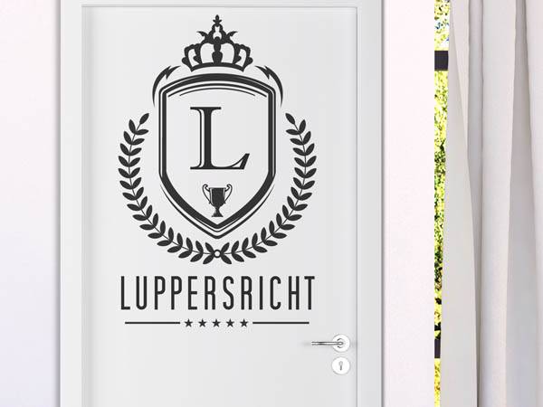 Wandtattoo Luppersricht Wappen