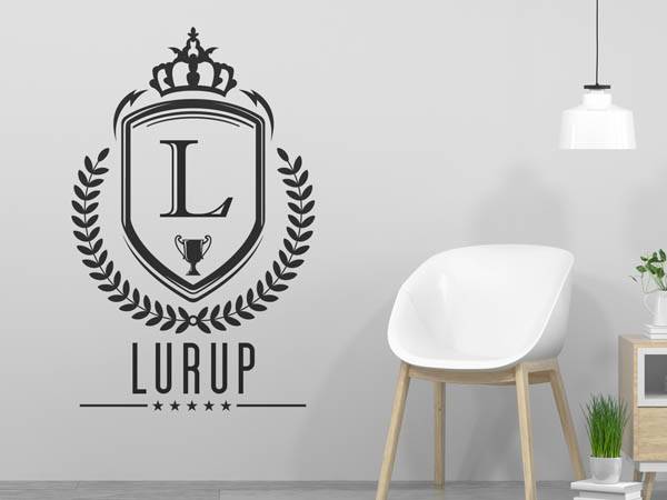 Wandtattoo Lurup Wappen
