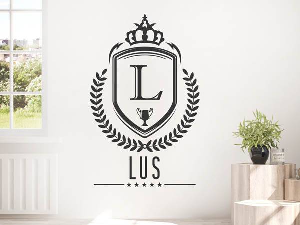 Wandtattoo Lus Wappen