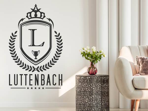 Wandtattoo Luttenbach Wappen